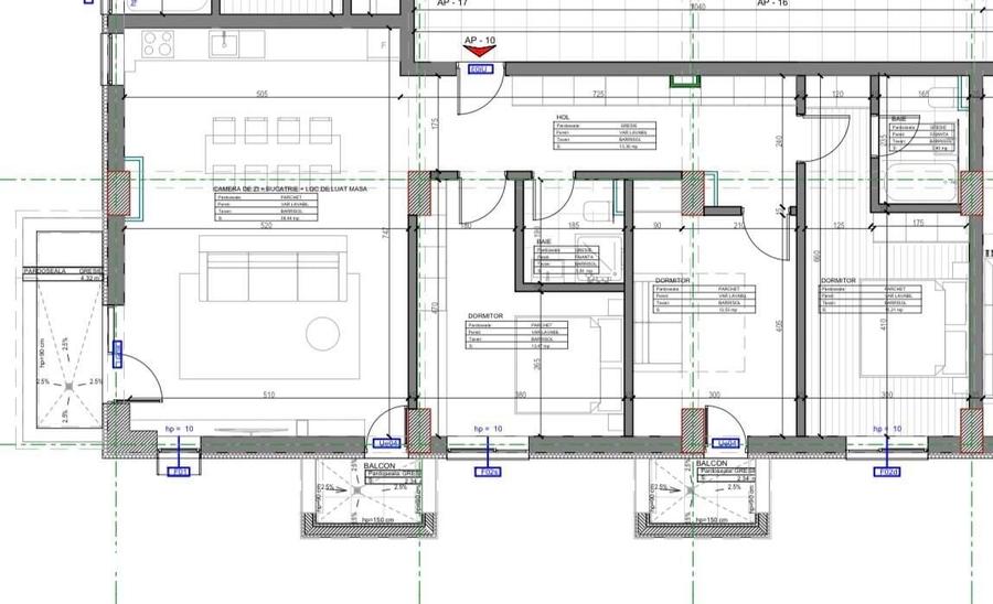 Apartament cu 4 camere în Inel I