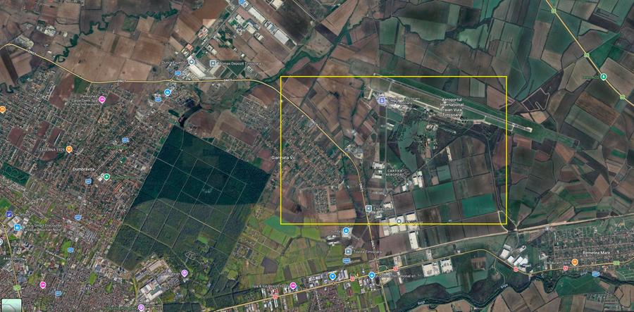 Teren Construcții intravilan de 1400 mp, în Ghiroda