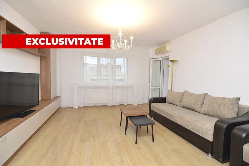 Apartament cu 3 camere decomandat, mobilat în Unirii