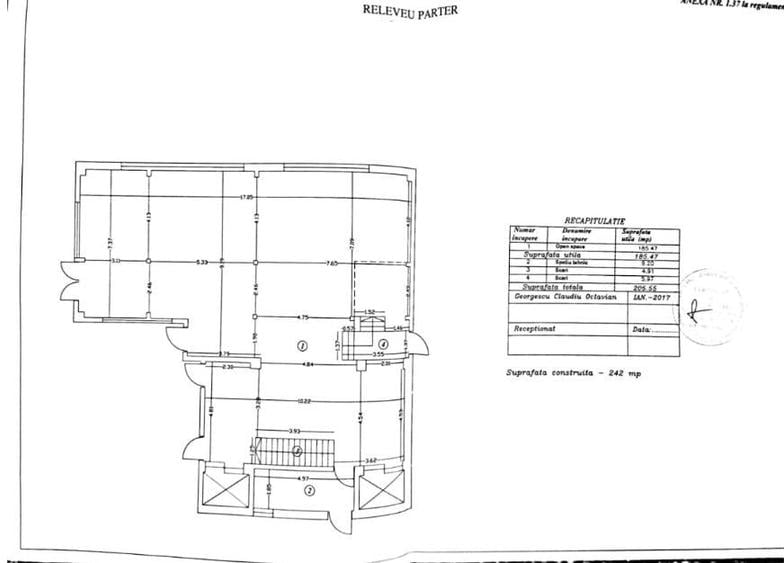 Spațiu comercial, de 780 mp, în Berceni