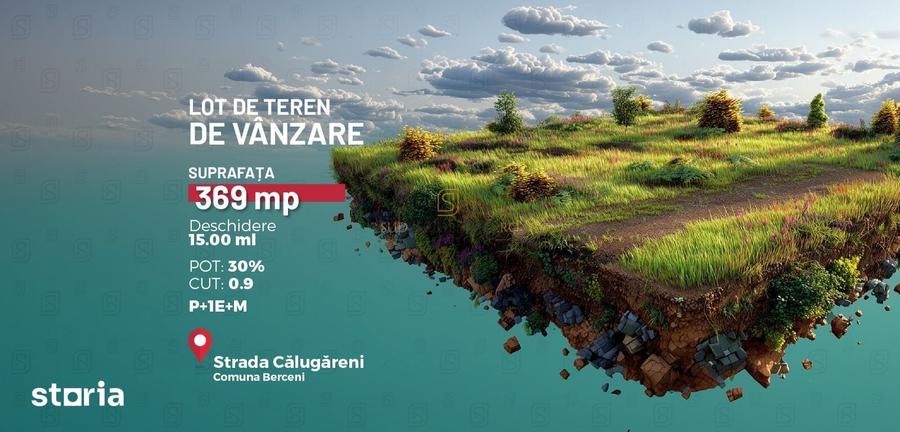 Teren de 369 mp, în Plevnei
