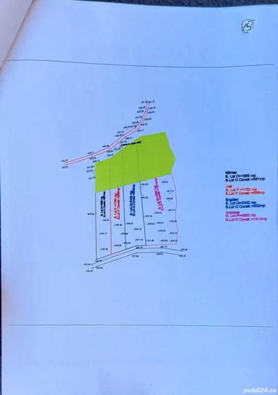 Teren de 1304 mp, în Central