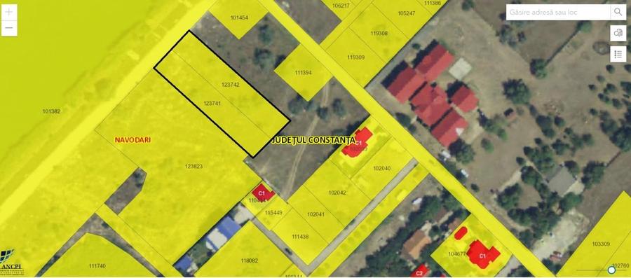 Teren Construcții intravilan de 2000 mp, în Nord
