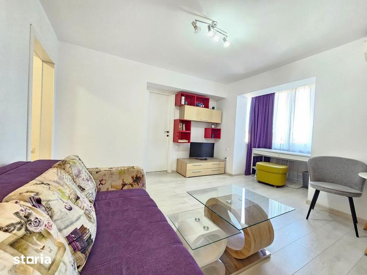 Apartament cu 2 camere, mobilat în Cișmigiu