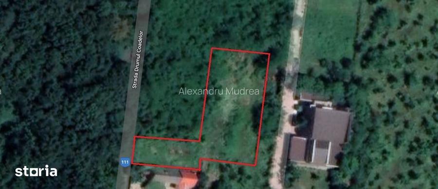Nou | Teren Intravilan | 1065 mp | Langa Padure / Sili?tea Snagovului