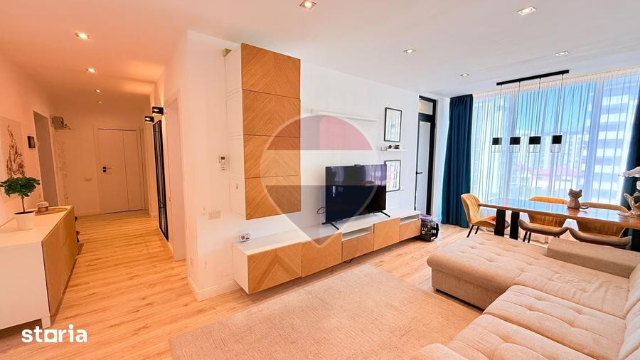 Apartament cu 2 camere decomandat în Chiajna