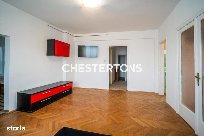 Penthouse deasupra orasului - apartament de vanzare cu terasa, semineu - 5