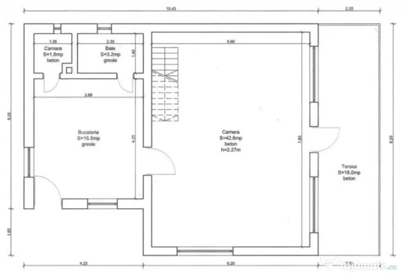 Casă cu 4 camere cu Teren 4873 Mp în Moldovenești