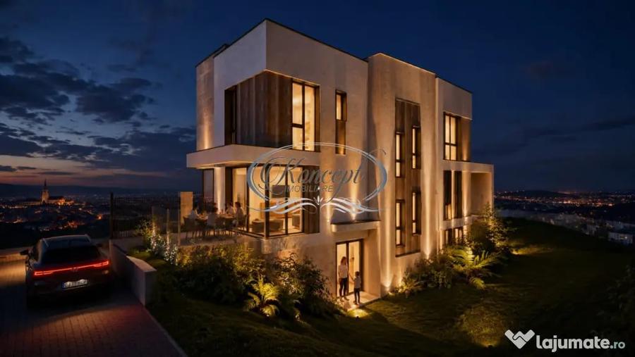 Casa premium cu panorama spectaculoasa in Andrei Muresanu - 14