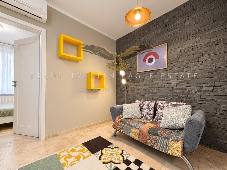 Apartament cu 2 camere decomandat, mobilat în Hașdeu