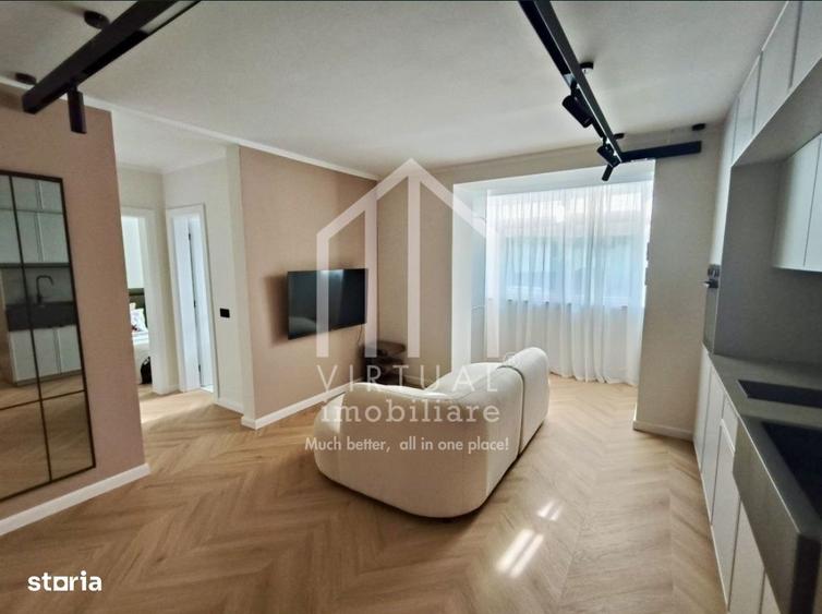 Apartament cu 3 camere, mobilat în Hipodrom 2