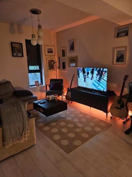 Apartament cu 2 camere circular, mobilat în Odăile
