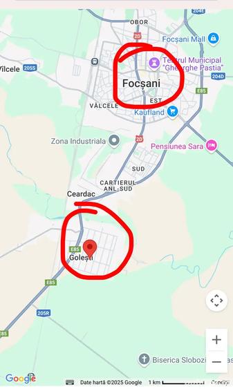 Casă cu 3 camere cu Teren 663 Mp în Golești