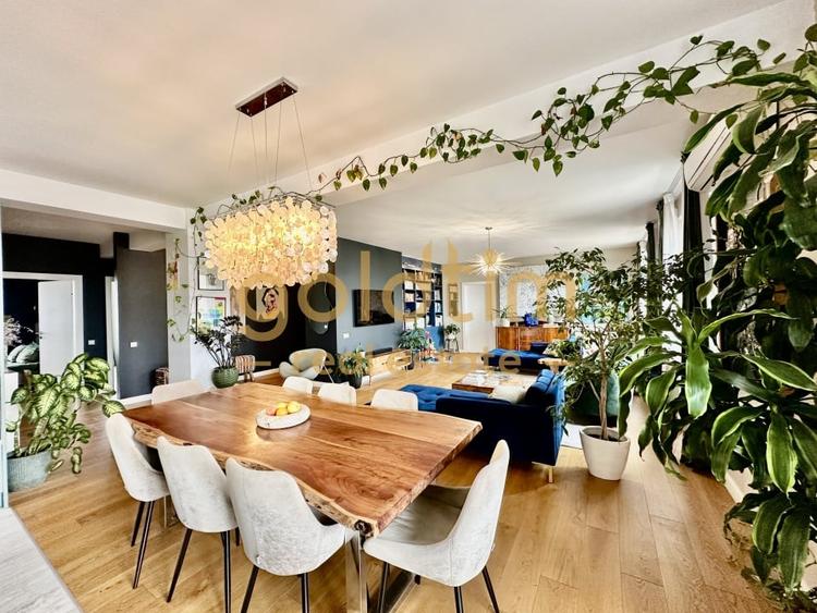 Penthouse cu 4 camere decomandat, mobilat în Pipera