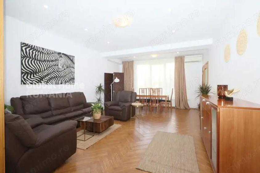 Apartament cu 3 camere semidecomandat, mobilat în Herăstrău