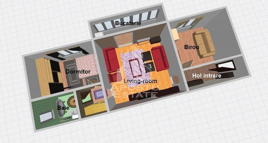 Apartament cu 3 camere de vanzare,Zona Bucovina , Timisoara - 1
