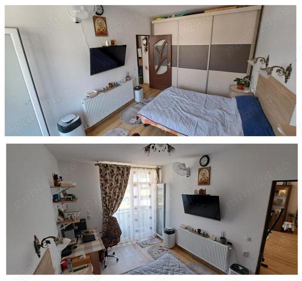 Apartament cu 2 camere semidecomandat în Baciu