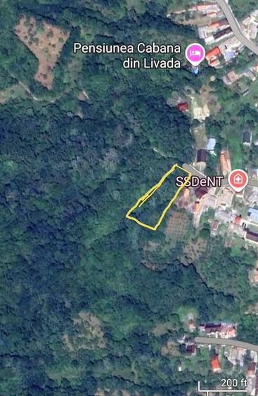 Teren de 2200 mp, în Central