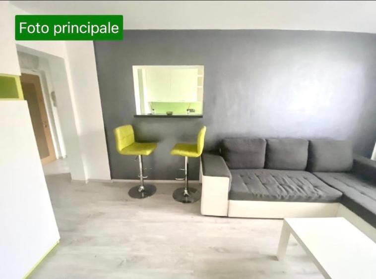 Apartament cu 2 camere semidecomandat, mobilat în Arcul de Triumf