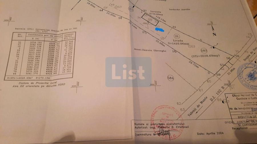 Casă cu 3 camere cu Canalizare în Drajna de Jos