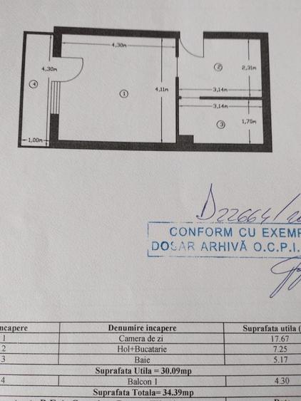 Garsonieră decomandată în Ștefănești