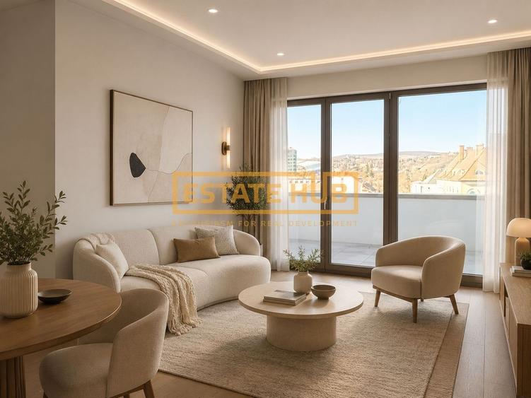 Apartament cu 3 camere semidecomandat în Ultracentral