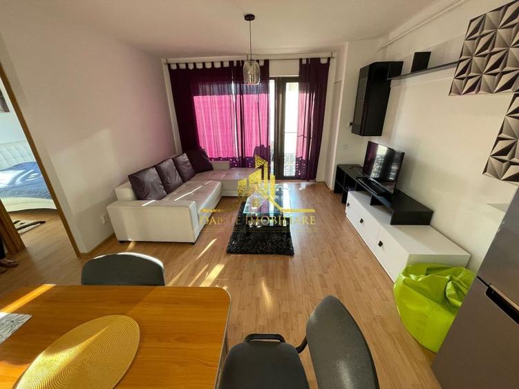 Apartament cu 2 camere semidecomandat, mobilat în Europa