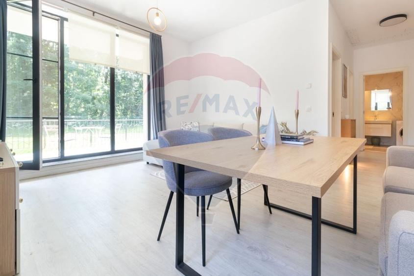 Apartament cu grădină proprie de 76 mp și vedere directă către pădure - 1