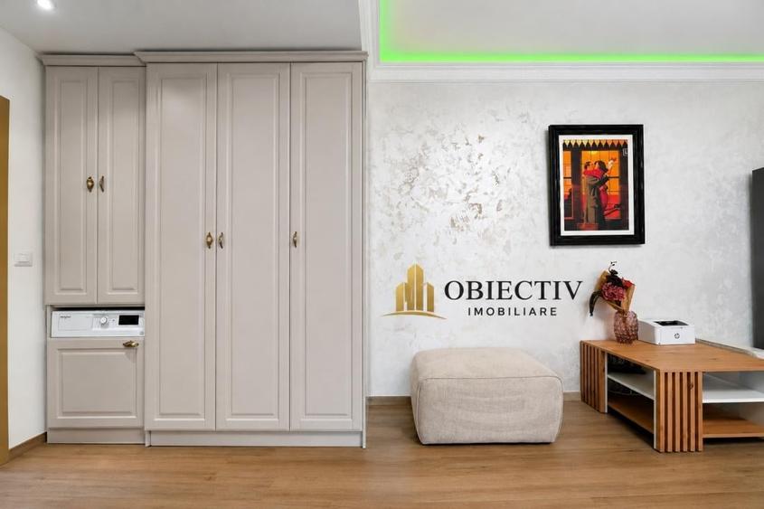 Apartament cu 2 camere semidecomandat, mobilat în Calea Romanului