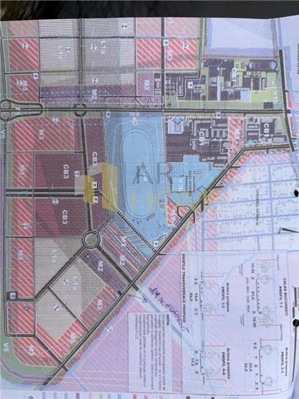 Teren Construcții intravilan de 713 mp, în B-dul București