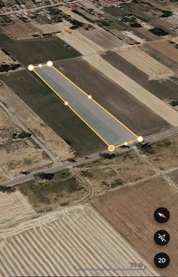 Teren de 6500 mp, în Central