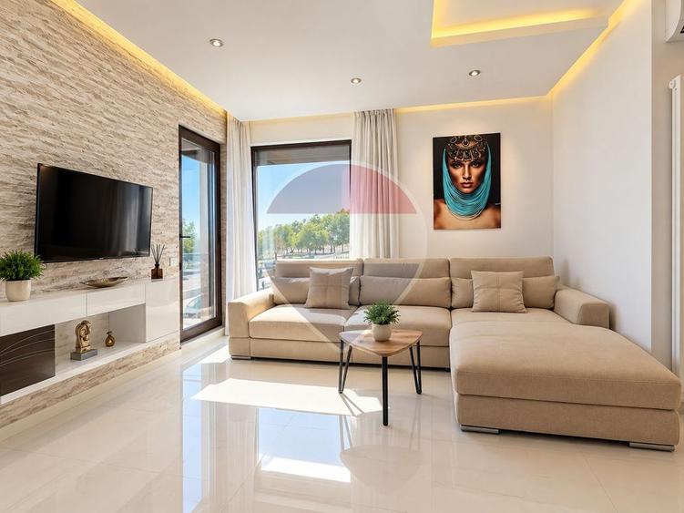 Apartament cu 2 camere semidecomandat, mobilat în Central