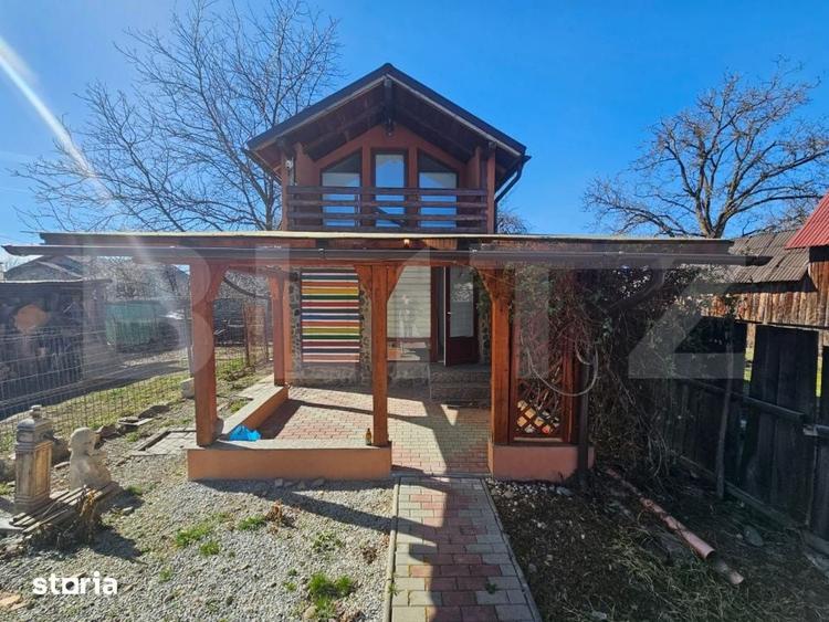 Casă cu 2 camere cu Teren 408 Mp în Josenii Bârgăului