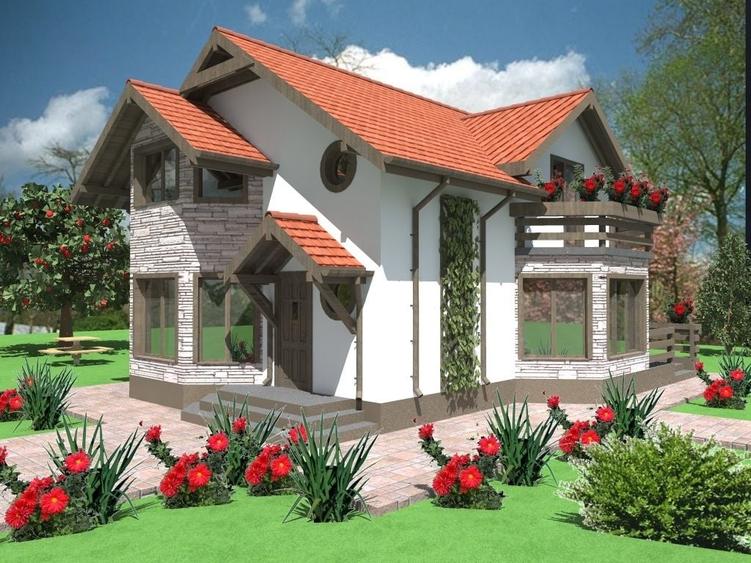 Casă cu 4 camere în Adunații-Copăceni