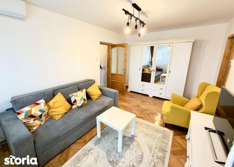 Apartament cu 3 camere, mobilat în Vitan