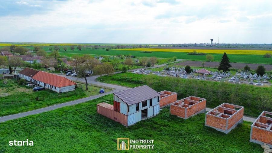 Casa moderna P+1 din containere teren 575 mp la 14km de Arad - 5