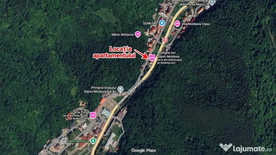 Apartament cu 2 camere decomandat în Central