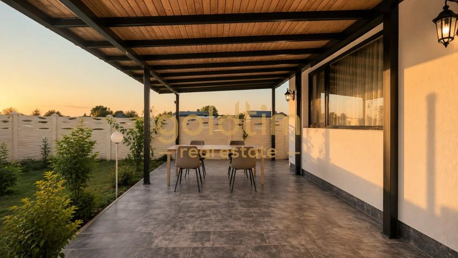Duplex cu 5 camere cu Canalizare în Brănești