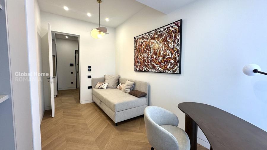 Apartament cu 3 camere semidecomandat, mobilat în Floreasca