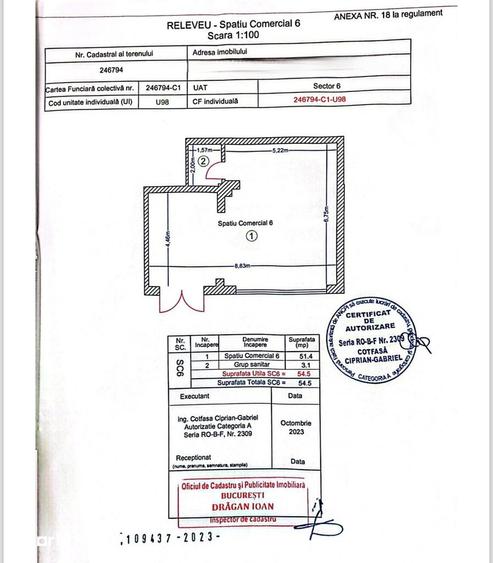 Spa?iu comercial premium, stradal, cu vitrina, bd Iuliu Maniu, Metro - 1
