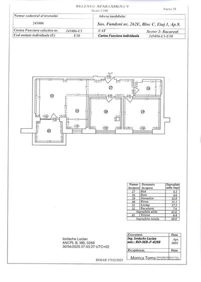 Apartament cu 3 camere decomandat în Colentina