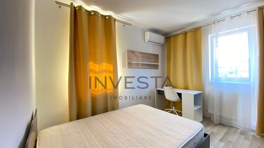 Apartament cu 2 camere semidecomandat, mobilat în Bună Ziua