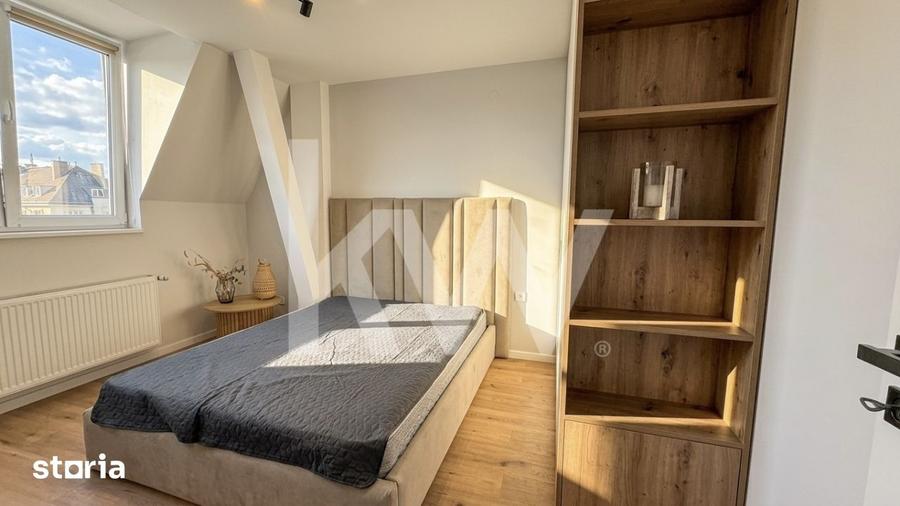 Apartament cu 5 camere, mobilat în Central