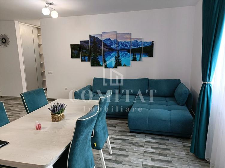 Apartament cu 2 camere semidecomandat, mobilat în Florești — fotografia 1