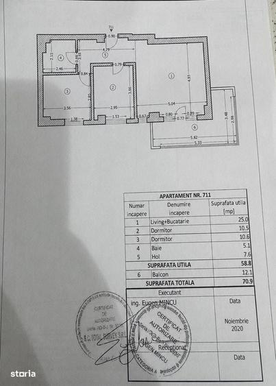 Apartament 3 Camere LUX Design Exclusivist Mobilat Utilat Premium Bloc - 15