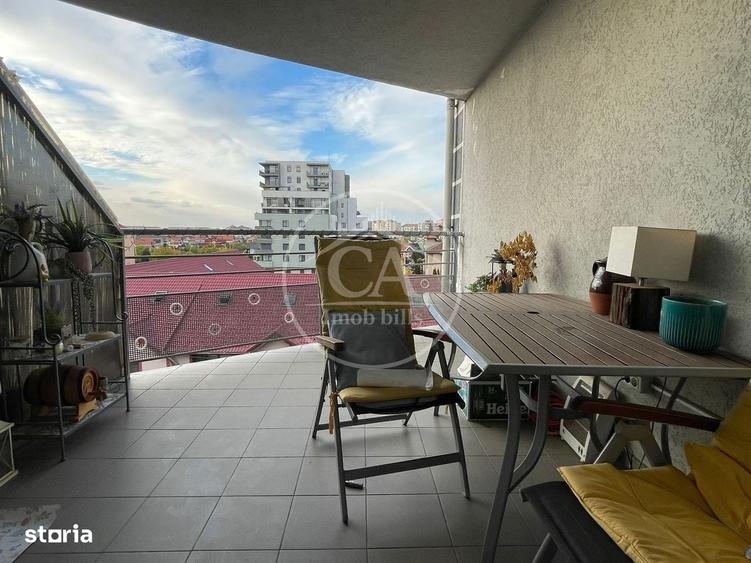 Apartament cu 3 camere decomandat, mobilat în Nufărul