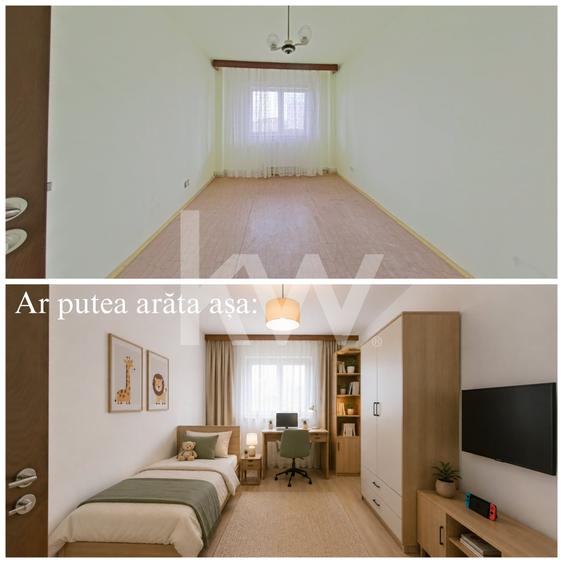 Apartament cu 3 camere decomandat în Calea București