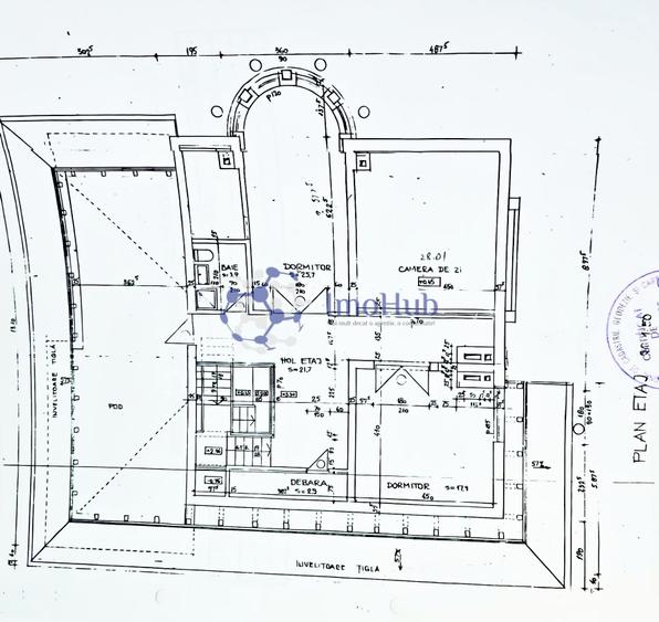 Casă individuală cu 7 camere cu Canalizare în Rediu