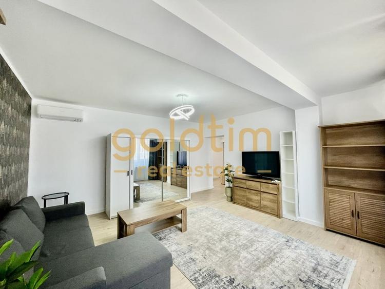 Apartament cu 2 camere nedecomandat, mobilat în Pipera