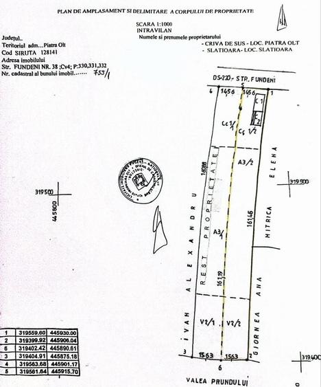 Spațiu comercial, în Criva de Sus